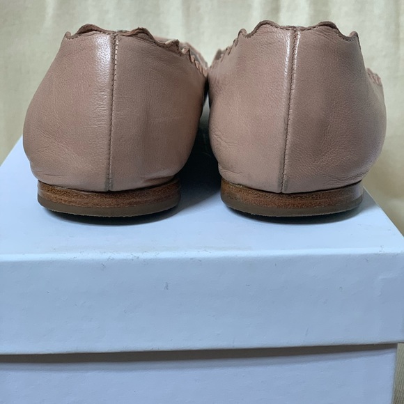 Chloe Scalloped Flats . - Picture 3 of 6